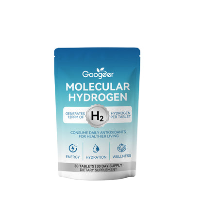 H2 Tablets – Daily Molecular Hydrogen for Energy, Hydration & Cellular Recovery (30 Tablets)